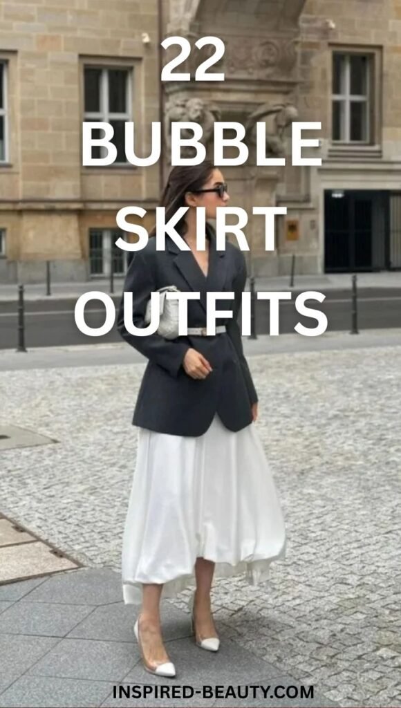 22 BEST BUBBLE SKIRT OUTFIT INSPO