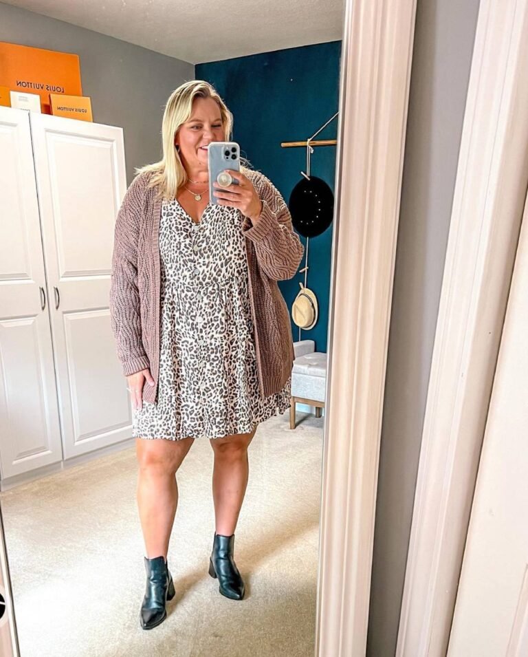Cozy Chic Style Plus Size Fall Outfit