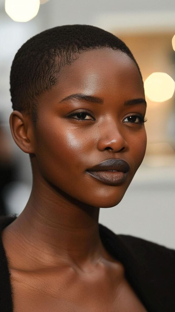 Shadow Buzz Cut for women