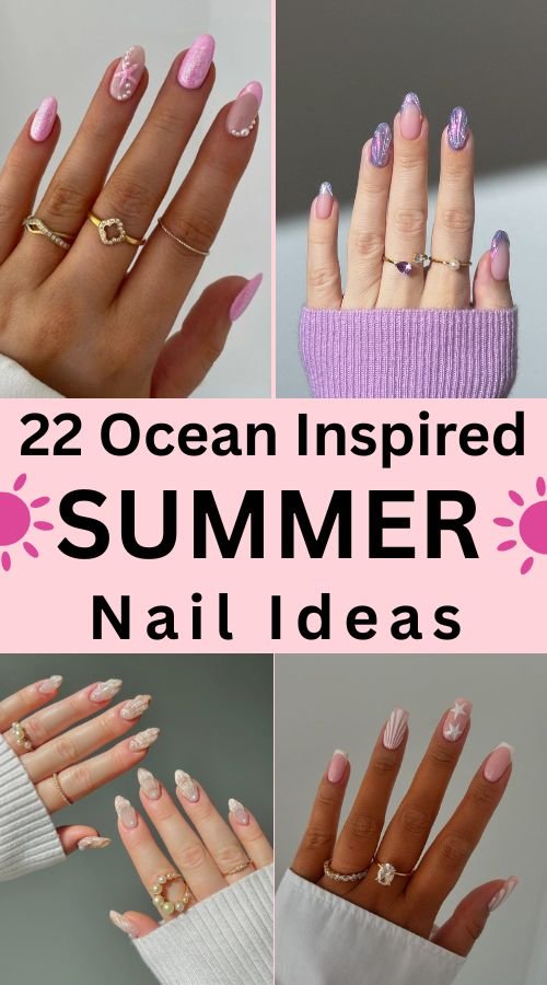 ocean inspired nail art designs