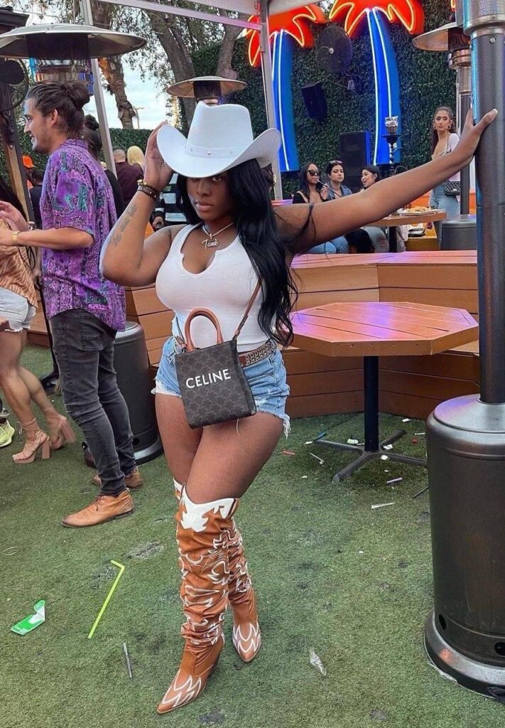 Cowboy outfit for a black woman 