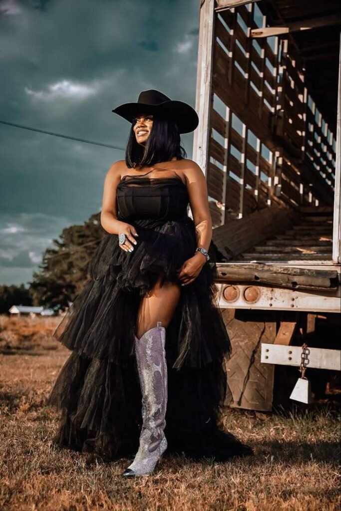 Cowboy outfit for a black woman 