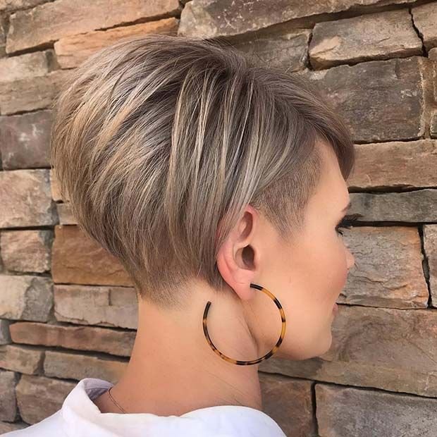 Soft Layered Short Stack Bob for Oval Face Shapes