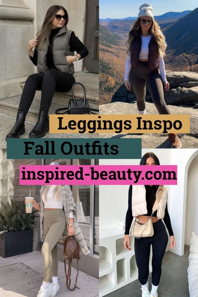 Stylish and Cozy Leggings Outfit Fall