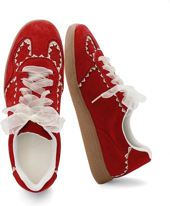 lace sneakers for fall