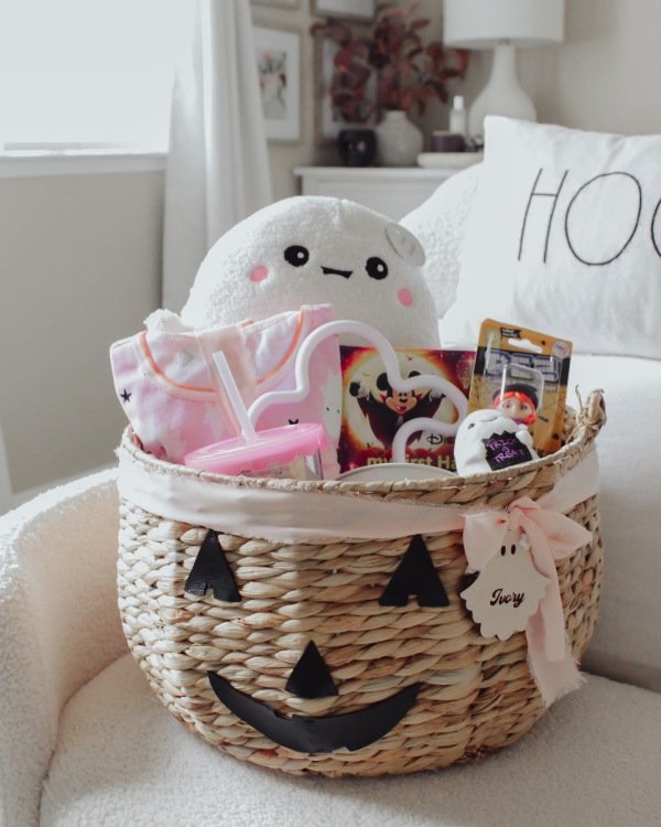 cute diy boo basket ideas