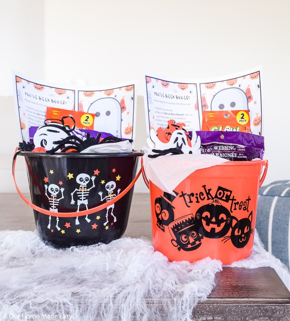 15 DIY Halloween Boo Basket Ideas - Inspired Beauty