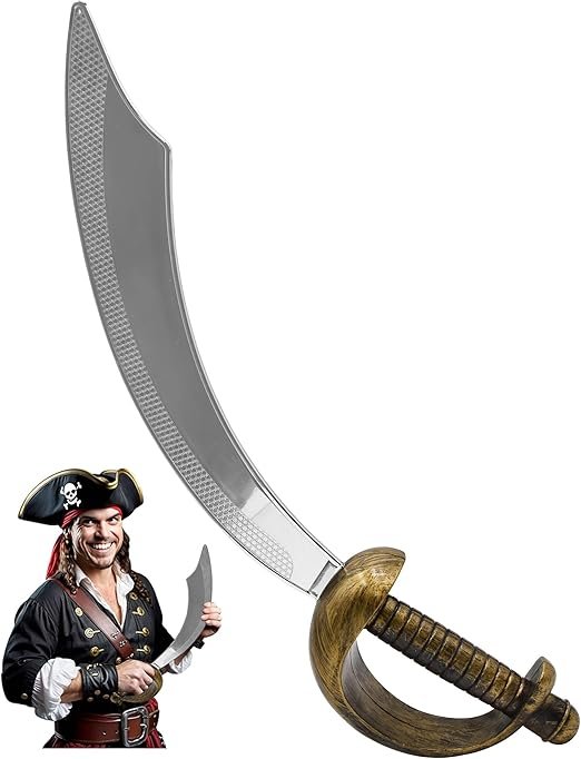 Bigs Novelties Deluxe Plastic Pirate Sword