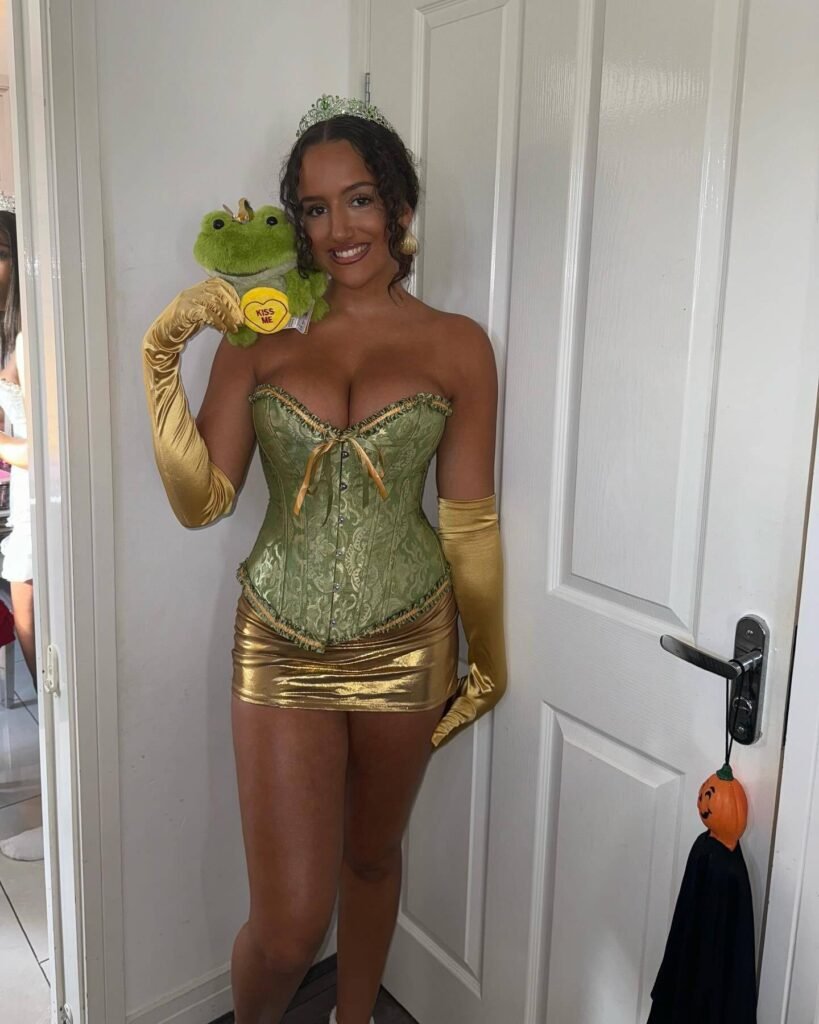 Princess Frog Costume Tiana 