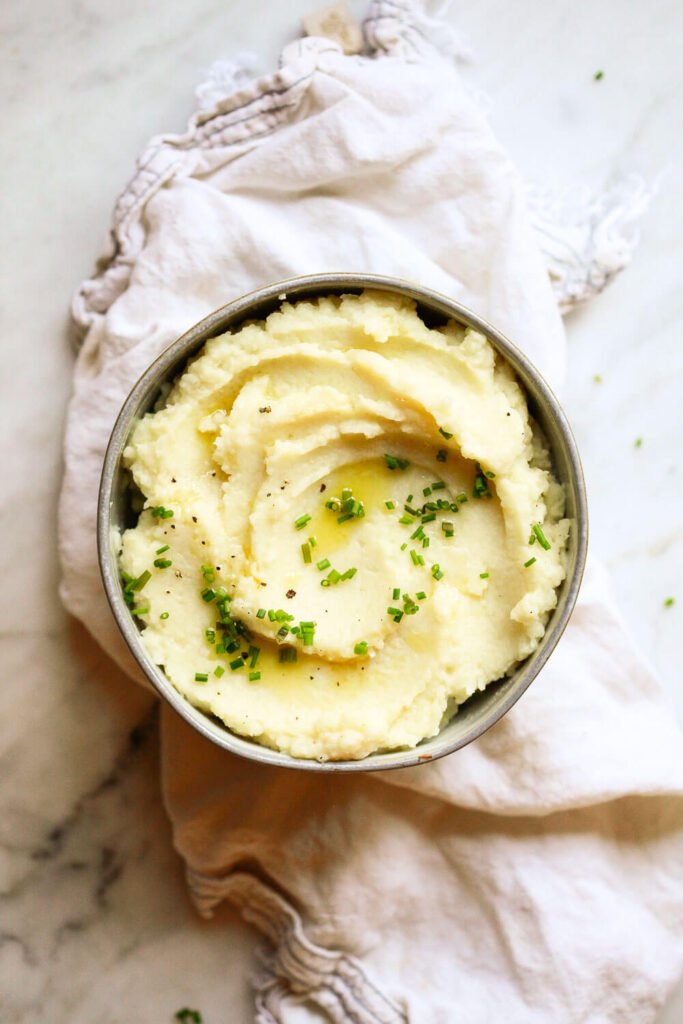 Garlic Mashed Cauliflower