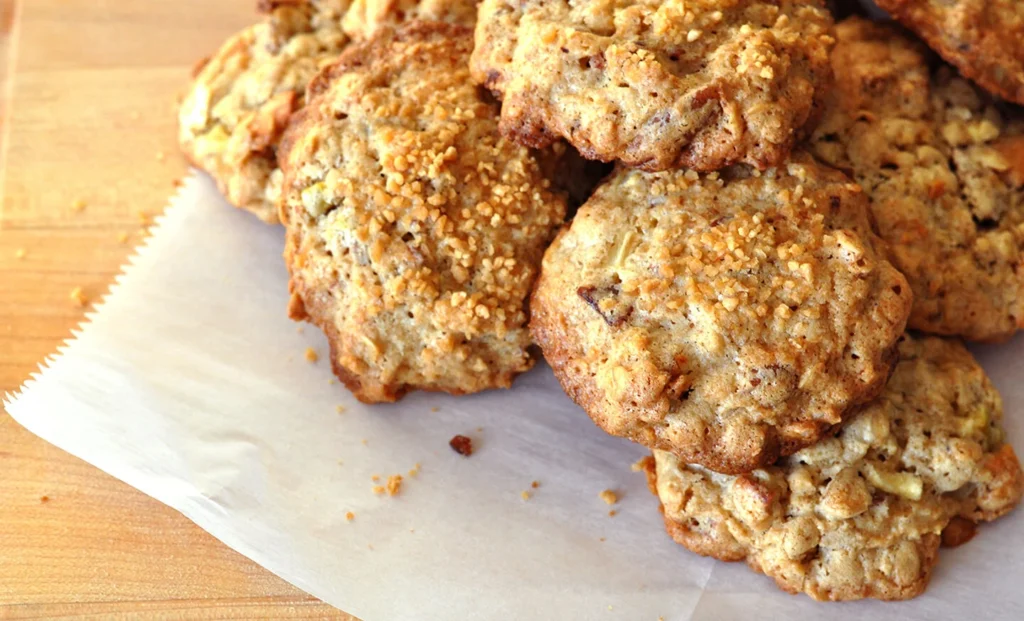 Maple Bacon Oatmeal cookie recipe Thanksgiving Cookies Taste Treats To Eat