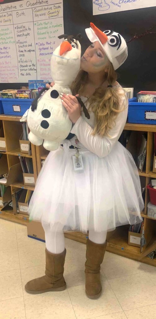 Frozen Snow Man Costume
