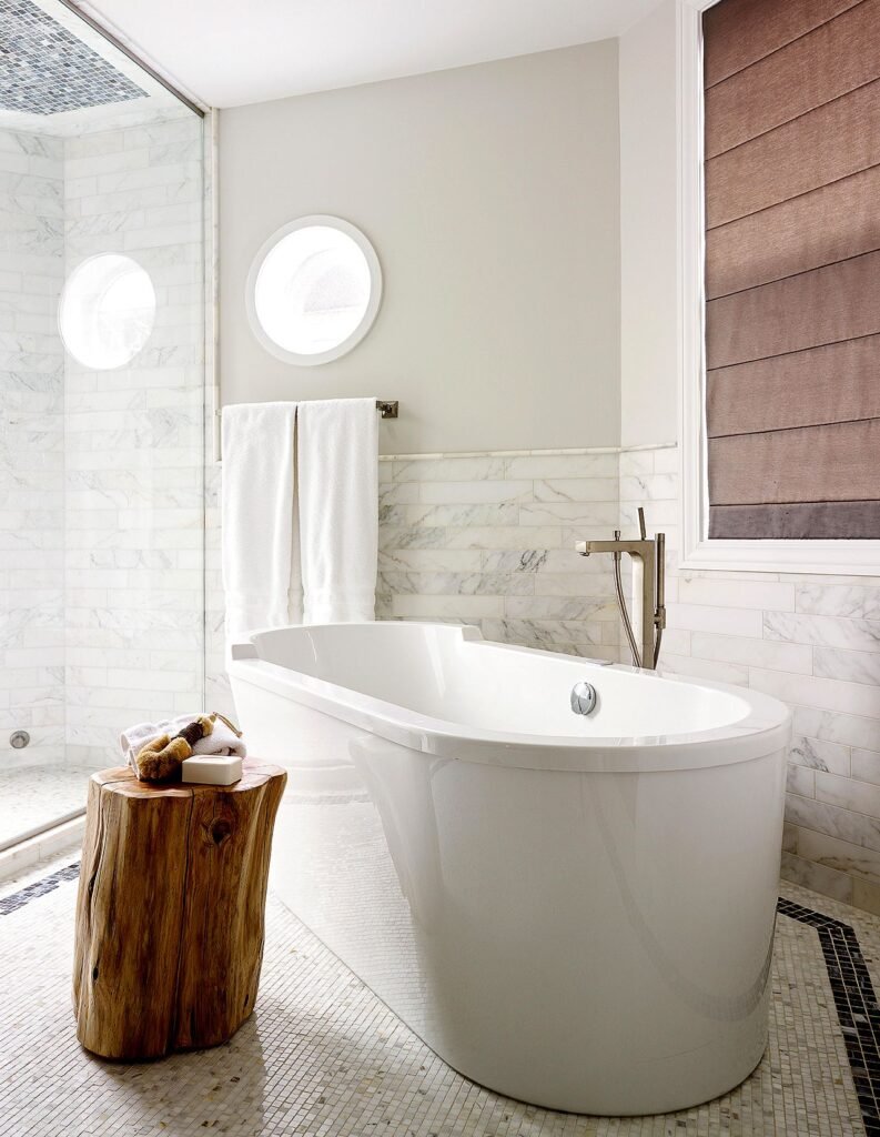Modern Bathroom Ideas Freestanding Soaking Tub