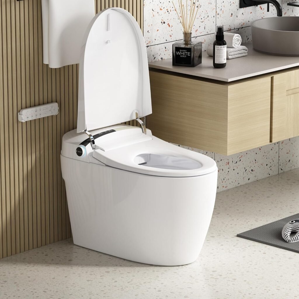 Modern Bathroom Ideas Smart Toilet with Bidet Functions