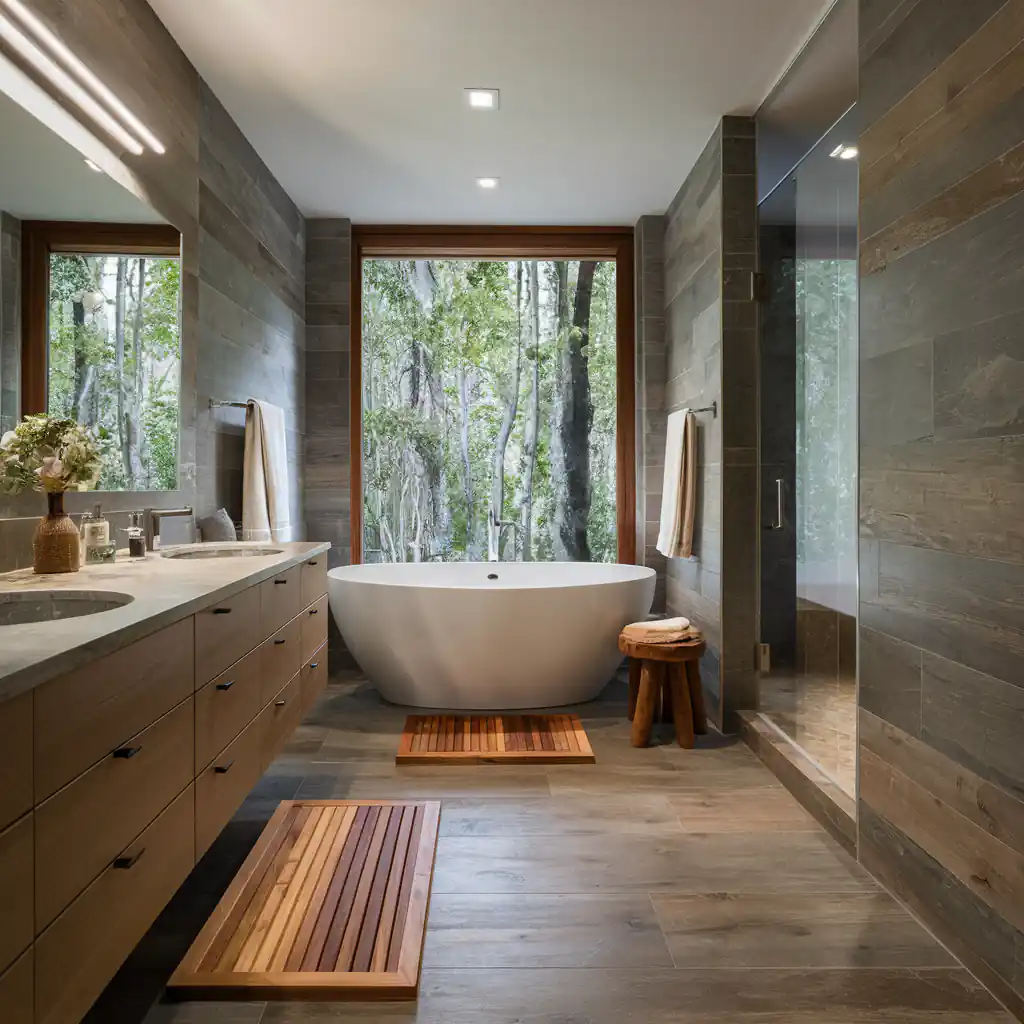 Natural Wood Accents