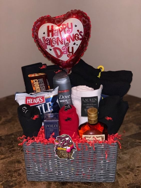 Happy V Day Dove, Hershey Gift Basket