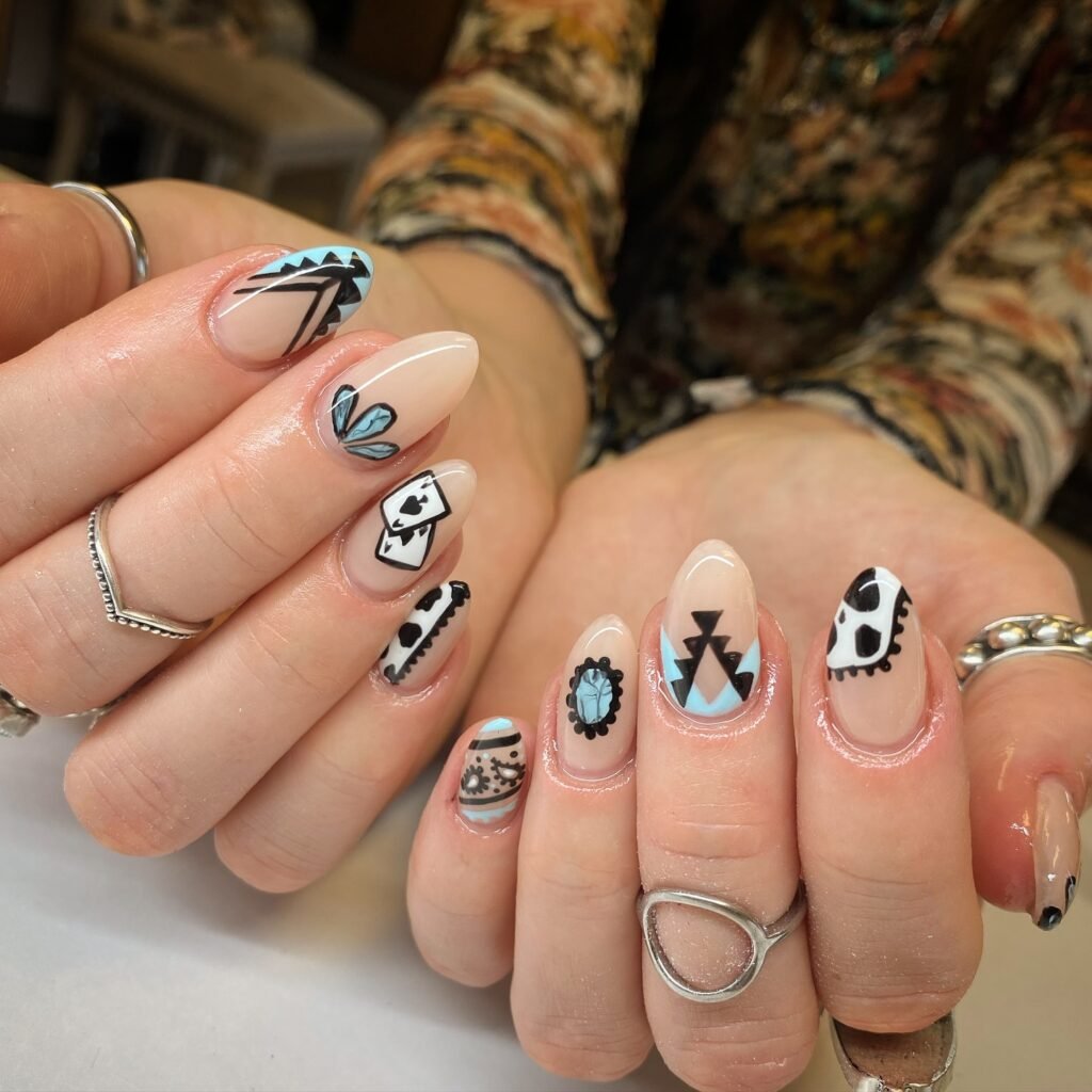 easy western nails
