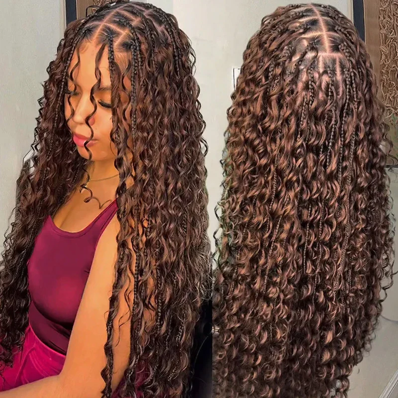 Boho Braids and Waves