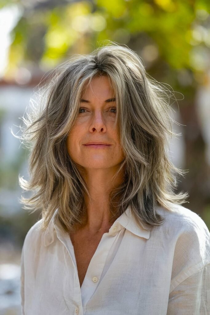 Long Layered Shag OVER 40 WOMEN