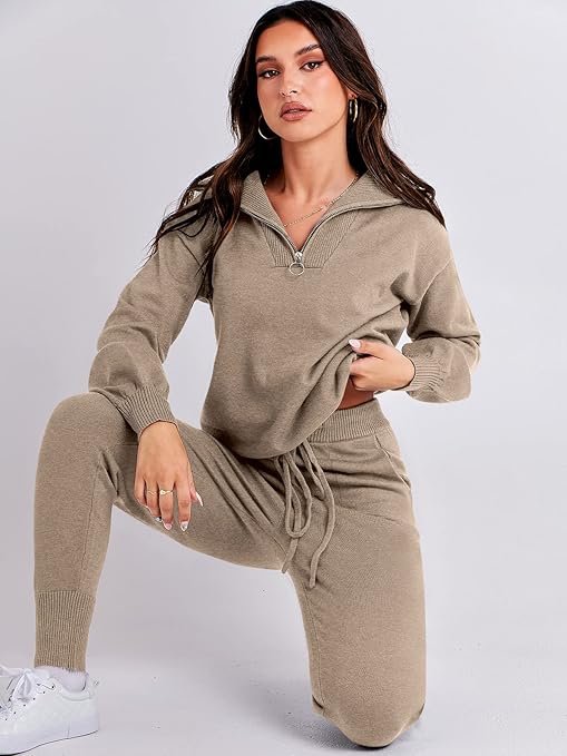 Two Piece Outfits Sweater Lounge Sets