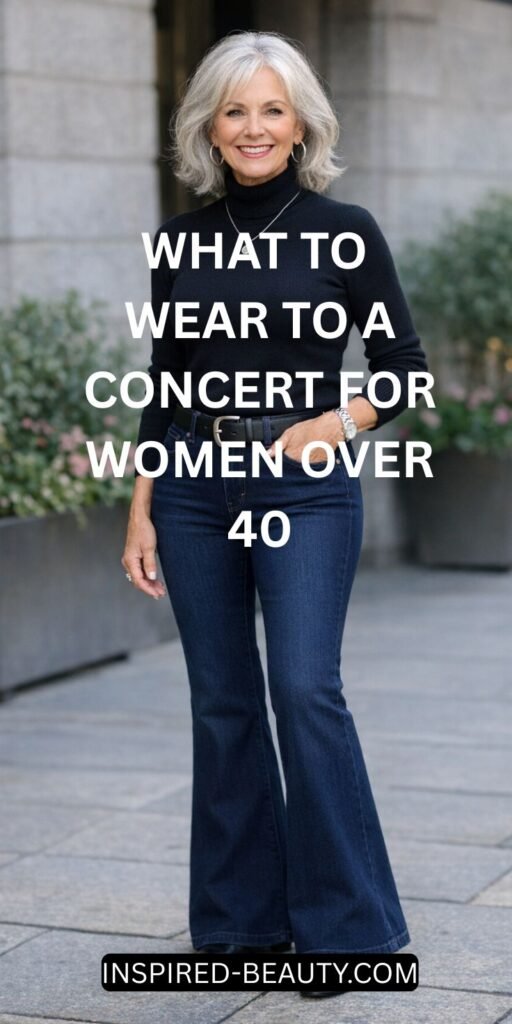 What to Wear to a Concert for Women Over 40