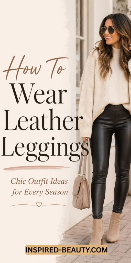How To Style Leather Leggings