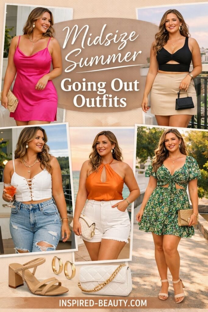 Midsize Summer Going Out Outfits
