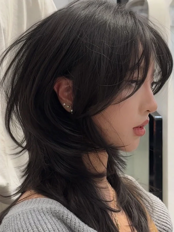 Soft Wolf Cut for Fine Hair Wolf Cut Hairstyles Ideas