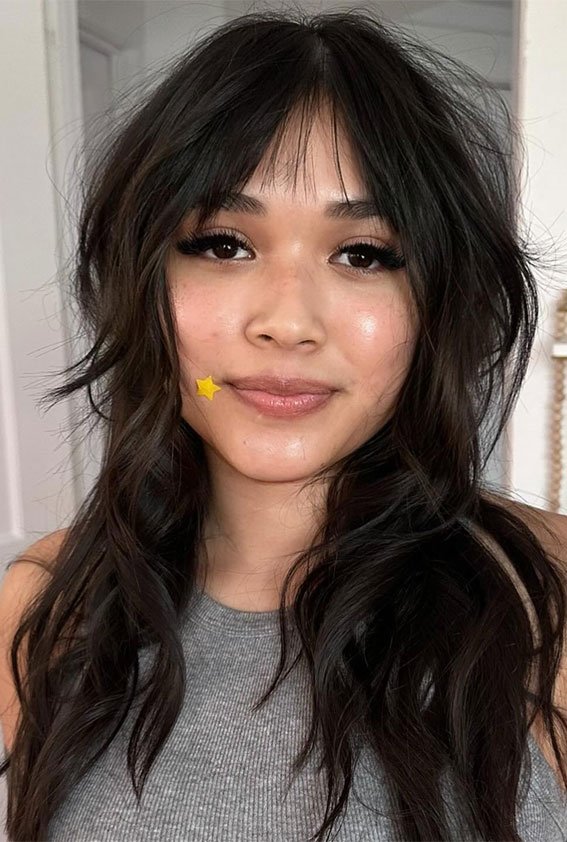 Wavy Wolf Cut Hairstyles Ideas