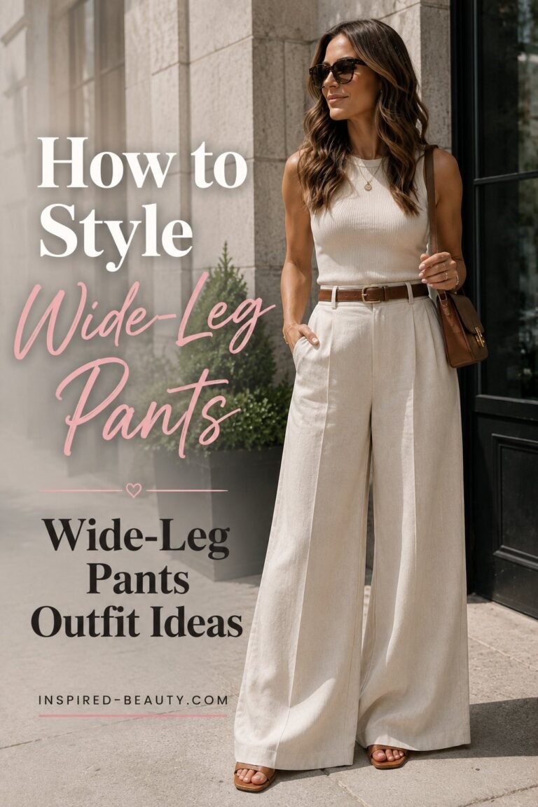 Wide-Leg Pants Outfit Ideas