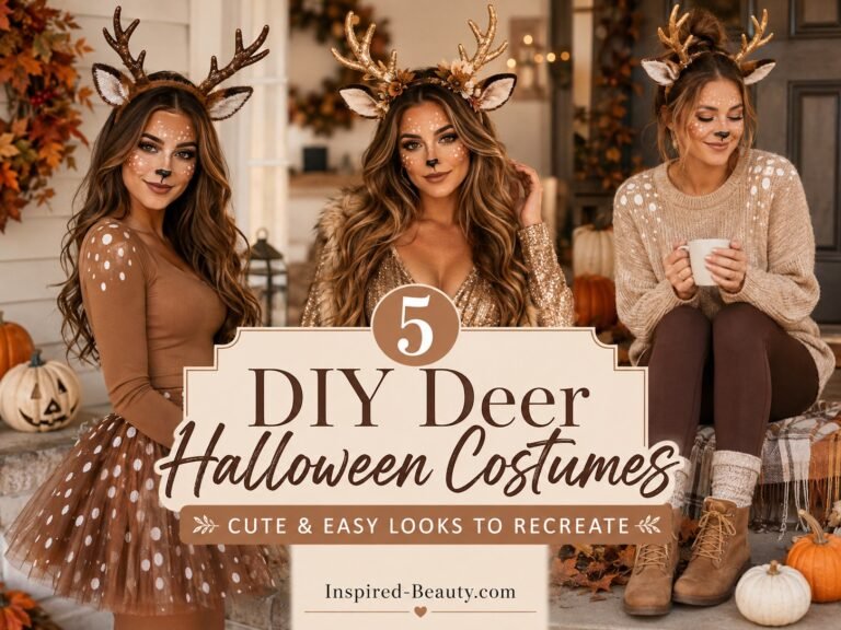 5 Easy DIY Deer Halloween Costumes