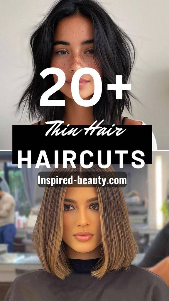 20 Flattering Styles That Create Fullness in Haircuts for Thin Hair