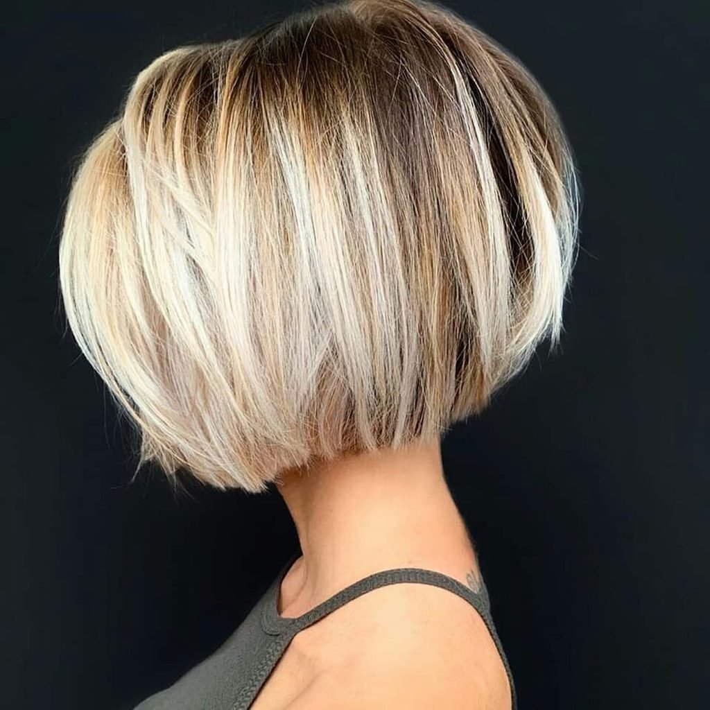 Stacked Bob Haircut